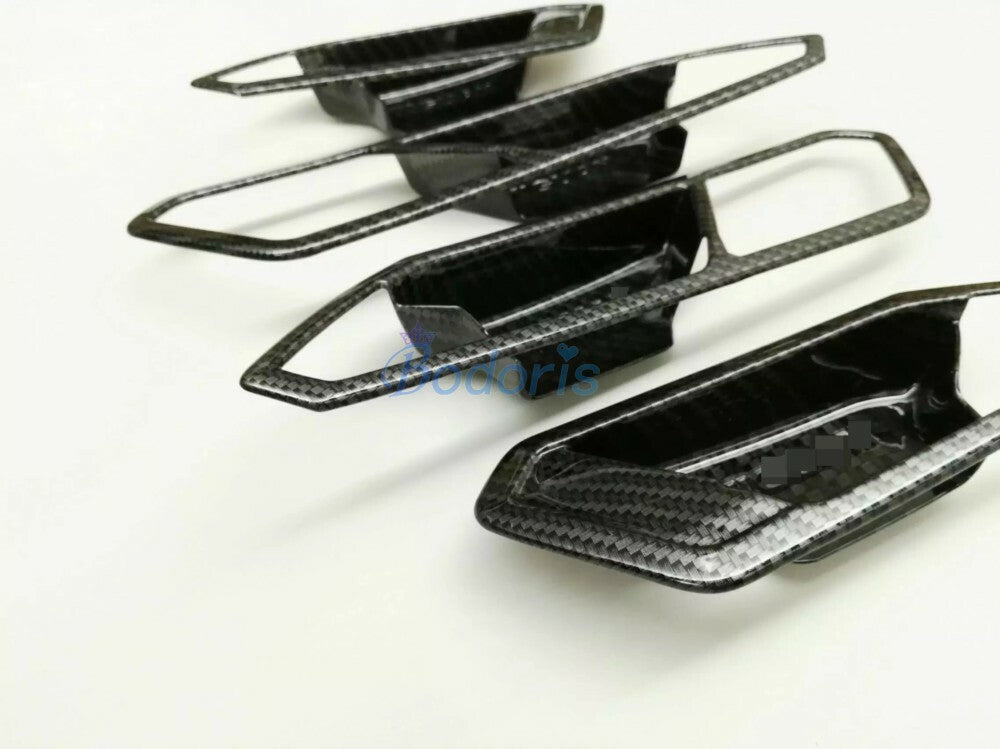 Passend für VW Tiguan 2016 2017 2018 Fensterheber Blende Carbon Schutz Armlehne