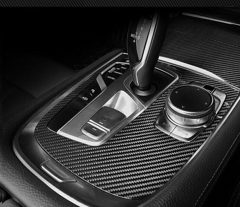 Passend für BMW 7 G11 G12 Schaltung Blende Carbon Schutz Aufwertung Mittelkonsole