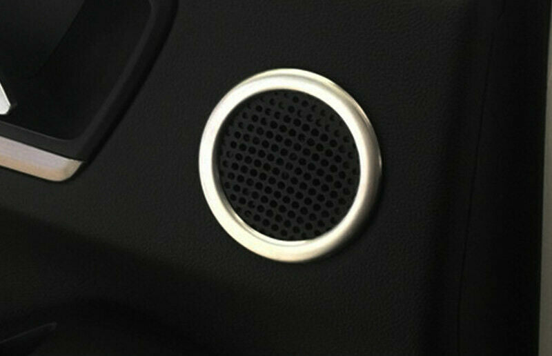 Passend für Ford Focus MK4 Silber Zierrahmen Lautsprecher Blenden
