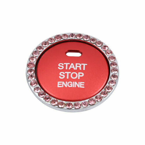 Passend für Hyundai ix35 Start Stop Sticker Aluminium Blende Rahmen Accessoire