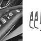 Passend für BMW X5 G08 Fensterheber Seitenteile Wildleder Abdeckungen Blenden