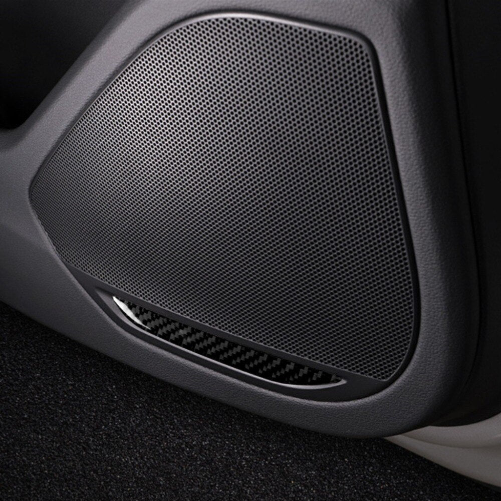 Passend für Audi A4 B9 2017-20 Türschlitz Blenden Abdeckungen Rahmen Carbon