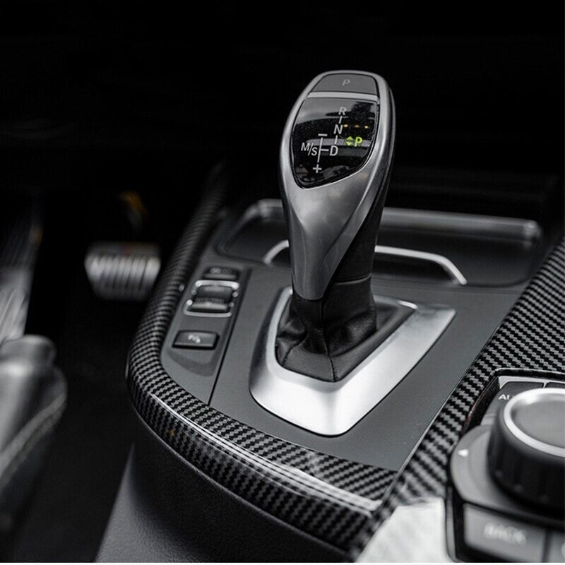 Passend für BMW 3er 4er F30 F32 F34 Blende Rahmen Carbon Mittelkonsole Getriebe