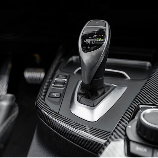 Passend für BMW 3er 4er F30 F32 F34 Blende Rahmen Carbon Mittelkonsole Getriebe