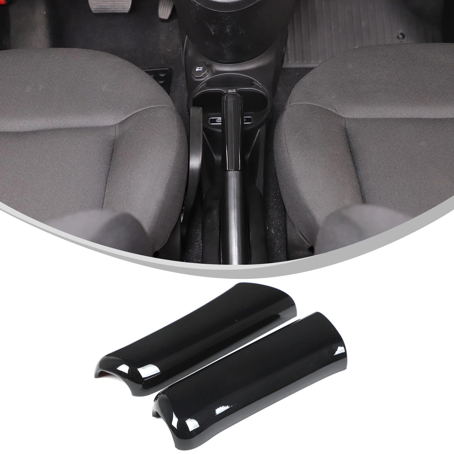 Passend für Fiat 500 2007-2025 Handbremse Blende