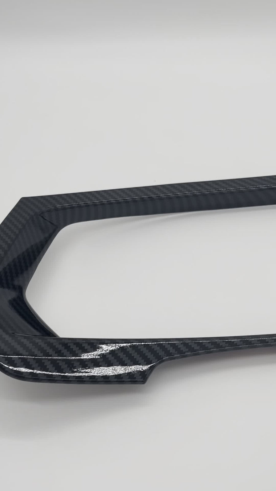 Passend für BMW X3 G01 X4 G02 Tacho Blende Rahmen Cockpit Anzeige Carbon Optik