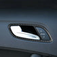 Passend für 2x Audi TT Türgriff Tür Schutz Styling Aufwertung Rahmen Carbon