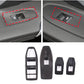 Passend für BMW X1 2023-2024 Fensterheber Blenden Abdeckung Carbon