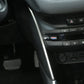 Passend für Peugeot 2008 Mittelkonsole Blenden Abdeckung Rahmen Silber