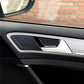 Passend für VW Golf 7 Türgriffe Griff Zierblende Blenden in Carbon