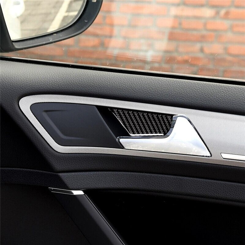 Passend für VW Golf 7 Türgriffe Griff Zierblende Blenden in Carbon