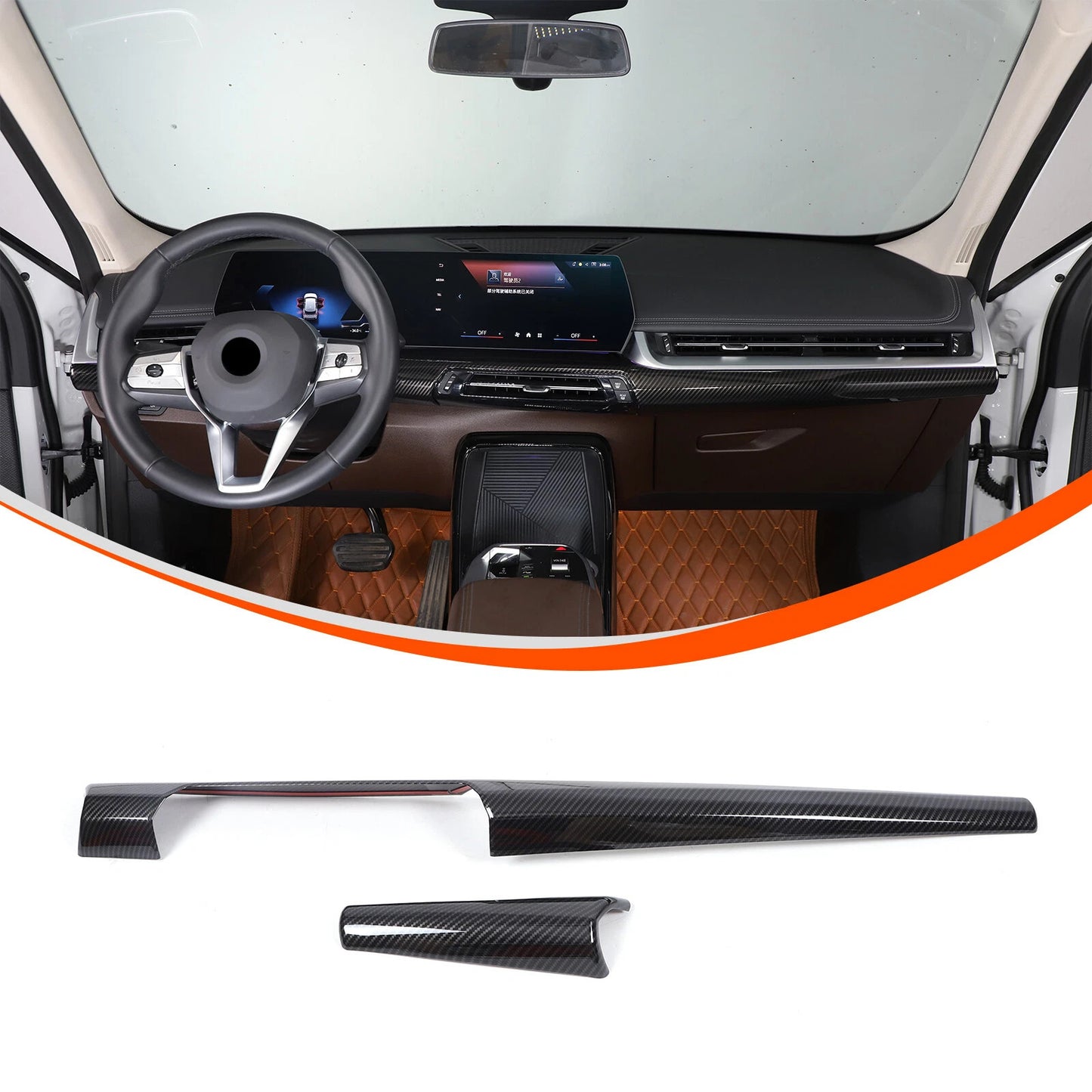 Passend für Bmw X1 U11 2023-2025 Armaturenbrett Blende