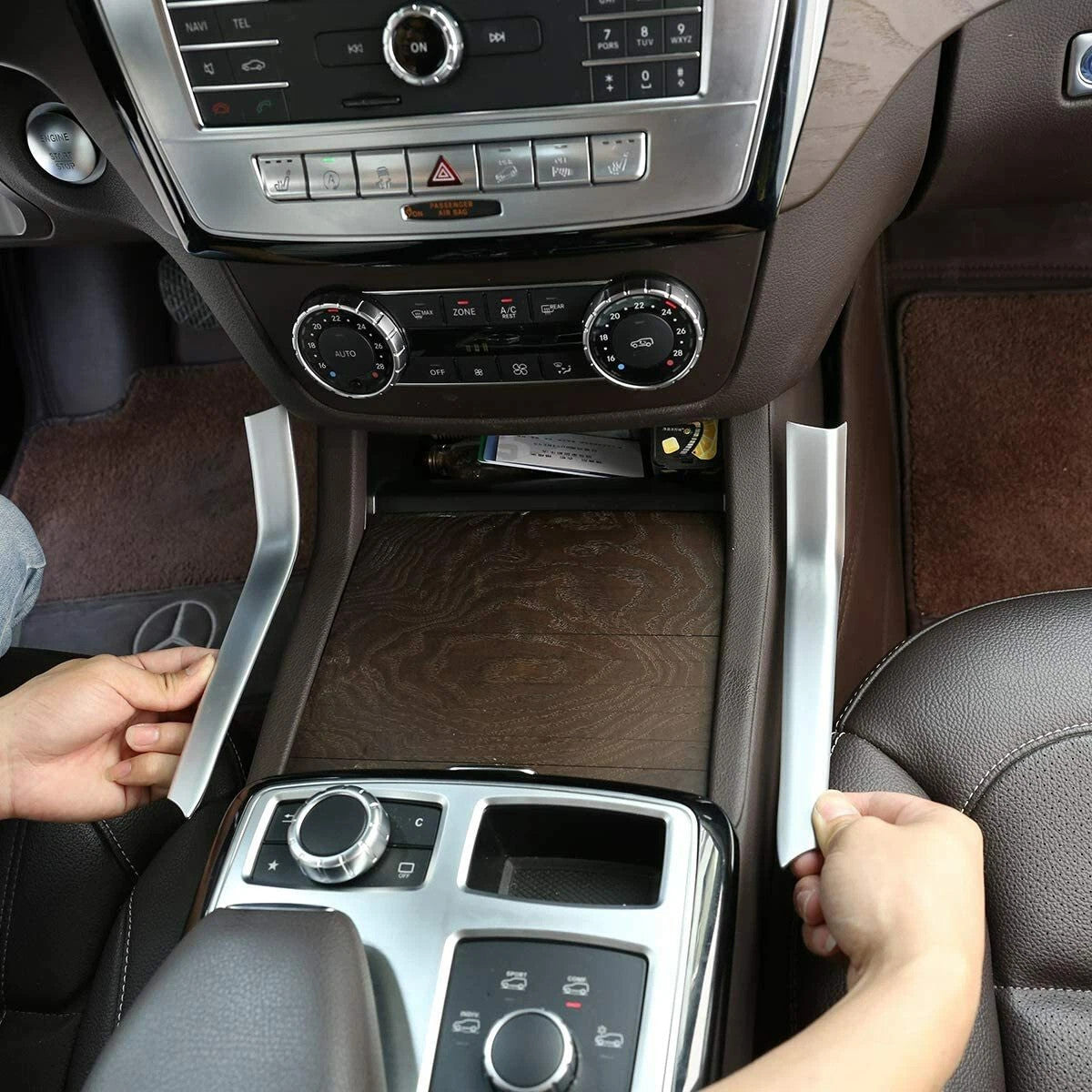 Passend für Benz Gls Class W166 13-19 Mittelkonsole Blende