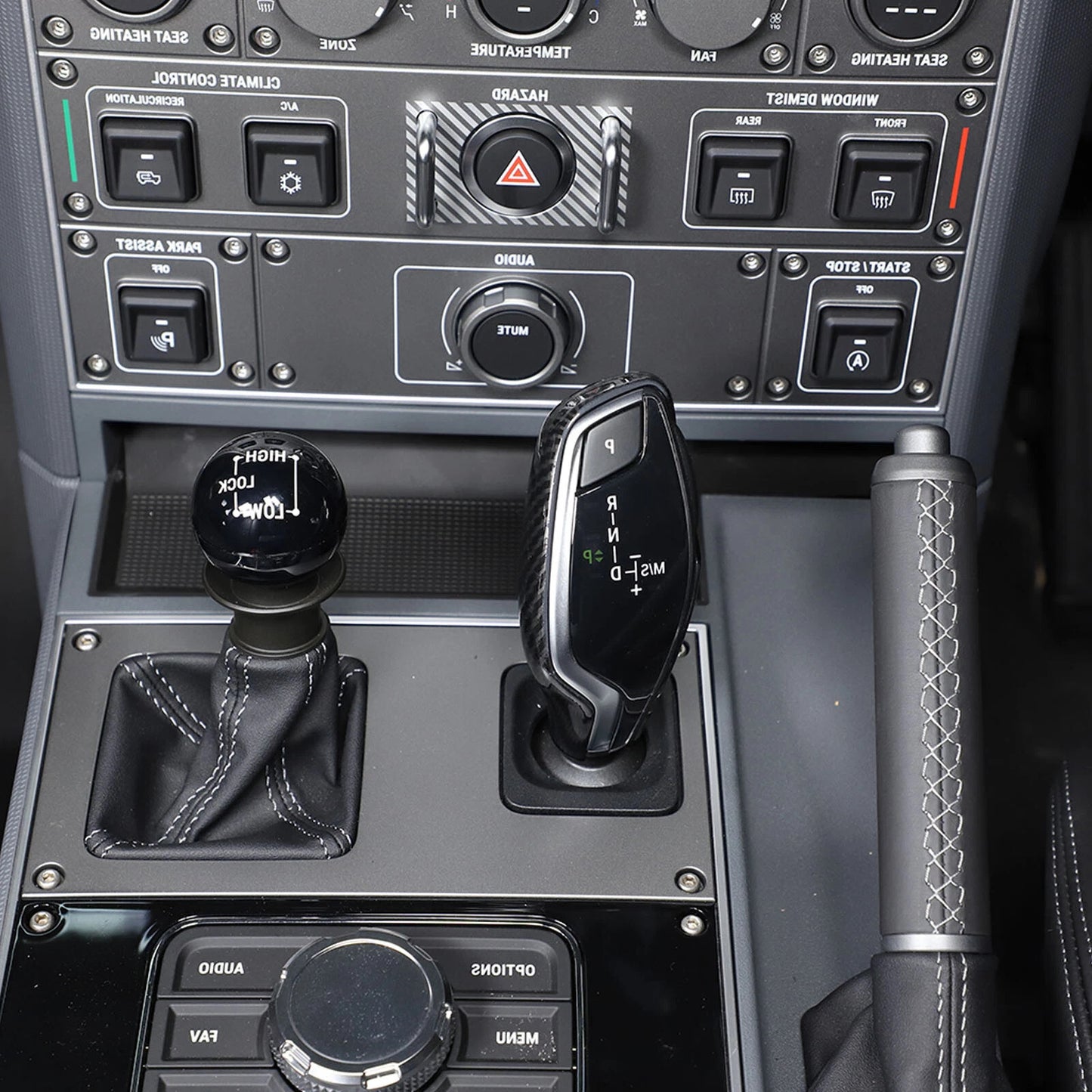 Passend für Ineos Grenadier 20-24 Mittelkonsole Blende