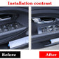 Passend für Range Rover Evoque 2012-18 Fensterheber Blenden Rahmen Silber