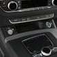 Passend für Audi Q5 Start Stop Zigarettenanzünder Rahmen Blende Edelstahl Tuning