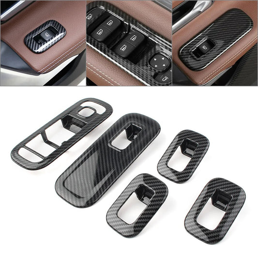 Passend für Mercedes A Klasse W177 Fensterheber Blenden Carbon