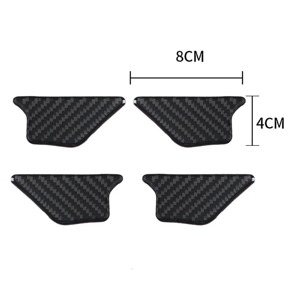 Passend für Audi A3 2014-19 Türgriff Blende Abdeckung Rahmen Carbon