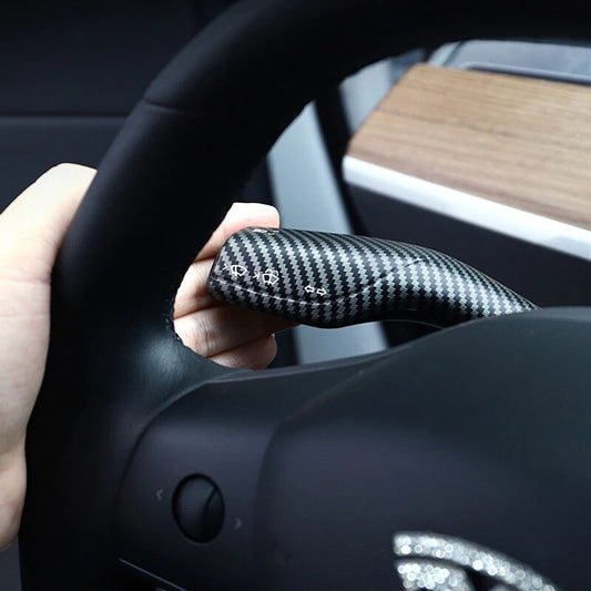 Passend für Tesla Model 3 Blende Carbon Scheibenwischer Blinker Aufwertung Rahmen