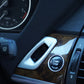 Passend für BMW X5 E70 X6 E71 2008-2013 Schlüssel Loch Blenden Abdeckung Silber