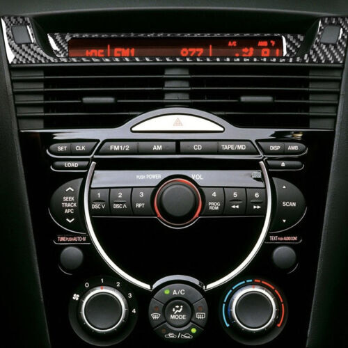 Passend für Mazda RX-8 04-08 Bildschirm Display Rahmen Blenden Abdeckung Carbon