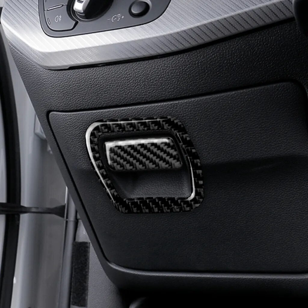 Passend für Audi A4 B9 2017-20 Ablagefach Blende Abdeckung Rahmen Carbon
