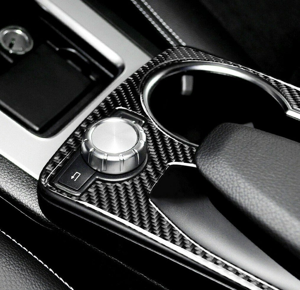 Passend für Mercedes Benz GLK 200 250 260 300 350 Mittelkonsole Carbon Blende