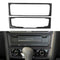 Passend für Audi A4 B8 A5 Q5 B7 2009-16 Radio Blenden Abdeckungen Rahmen Carbon
