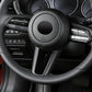 Passend für Mazda CX30 Lenkrad Carbon Blenden Abdeckung Zierrahmen Carbon
