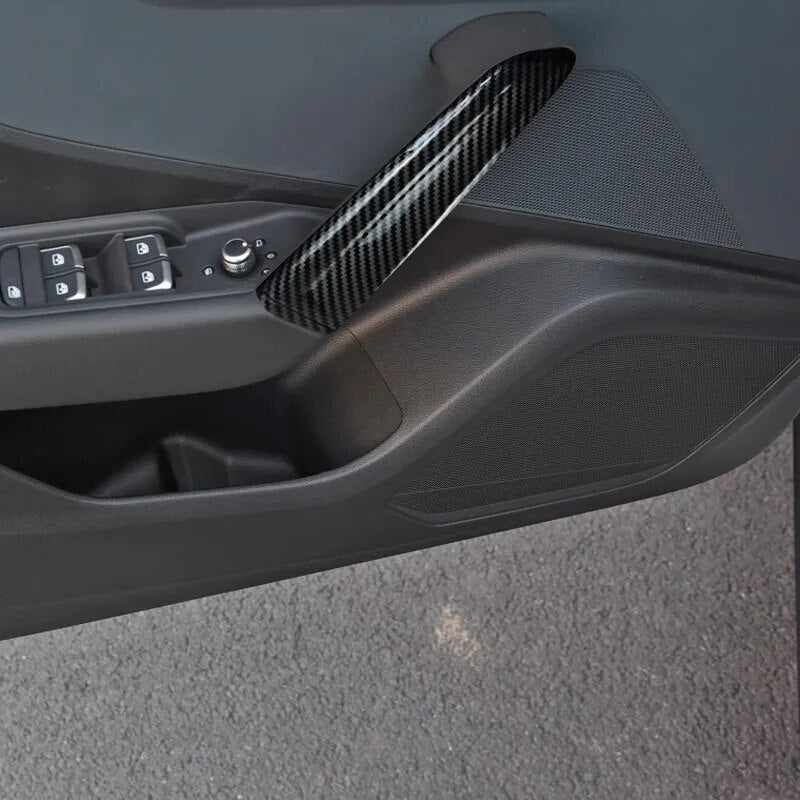 Passend für Audi Q2 2018-21 Türgriffe Blende Abdeckung Rahmen Carbon