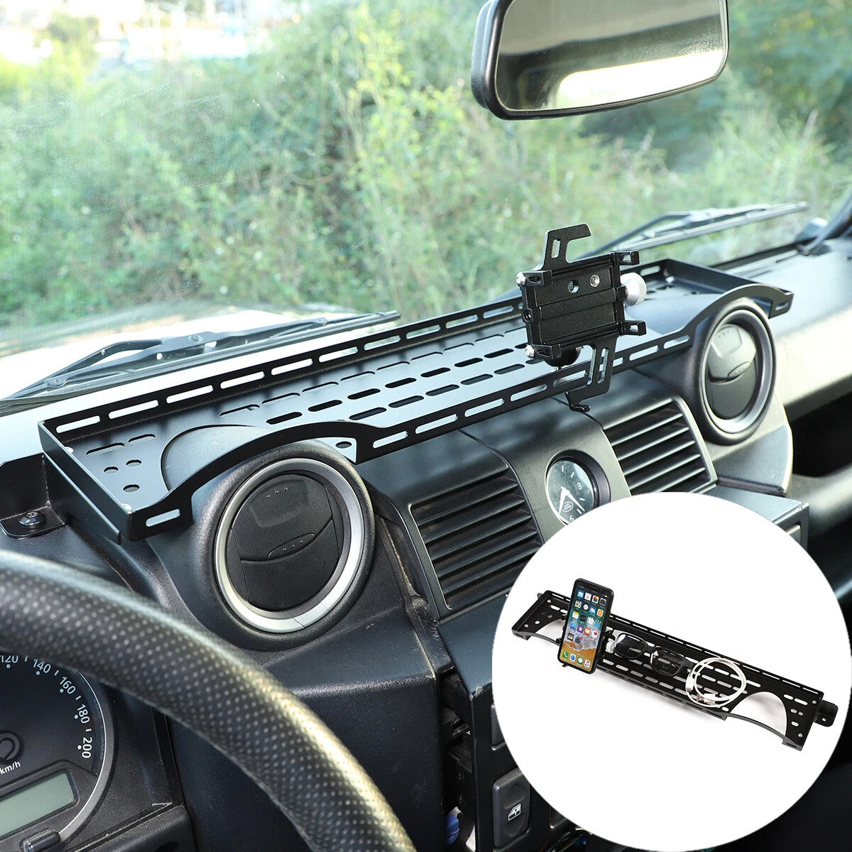 Passend für Land Rover Defender 2004-2019 Armaturenbrett Blenden