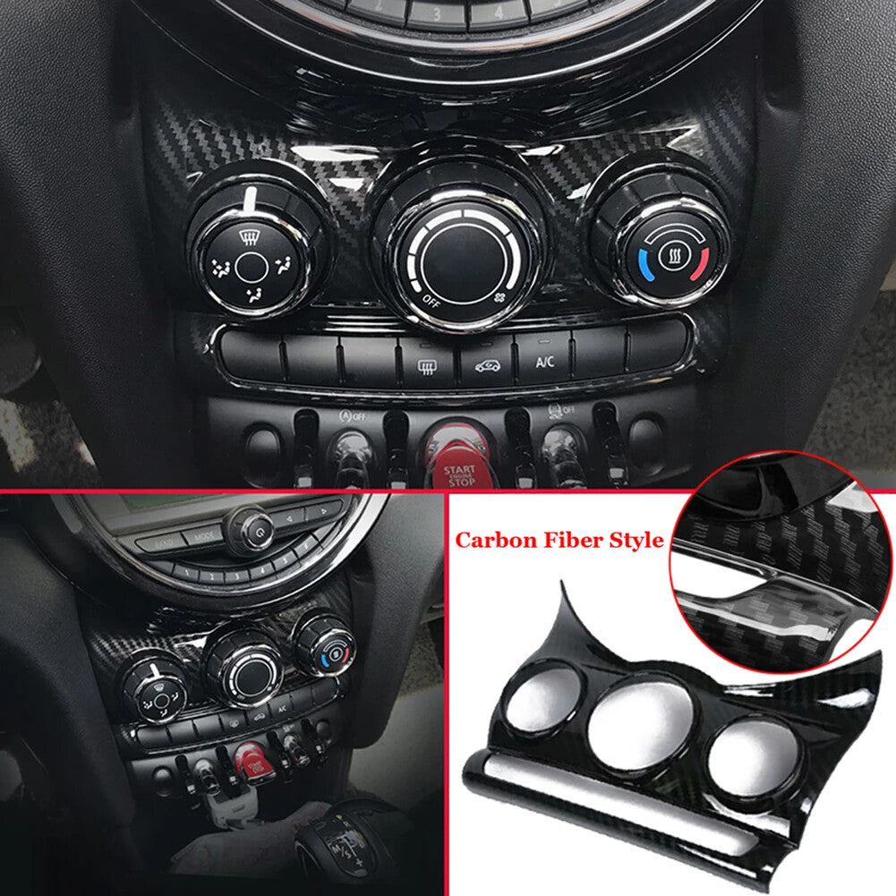 Passend für BMW MINI Cooper F55 F56 Mittelkonsole Blende Rahmen Carbon