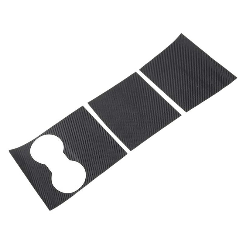 Passend für Tesla Model 3 Mittelkonsole Carbon Abdeckung Cover Rahmen Schutz