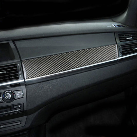 Passend für BMW X5 X6 Armaturenbrett Blende Abdeckung Rahmen Carbon