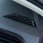 Passend für VW Tiguan ab 2017 Lüftung Blenden Rahmen Zierblenden Carbon