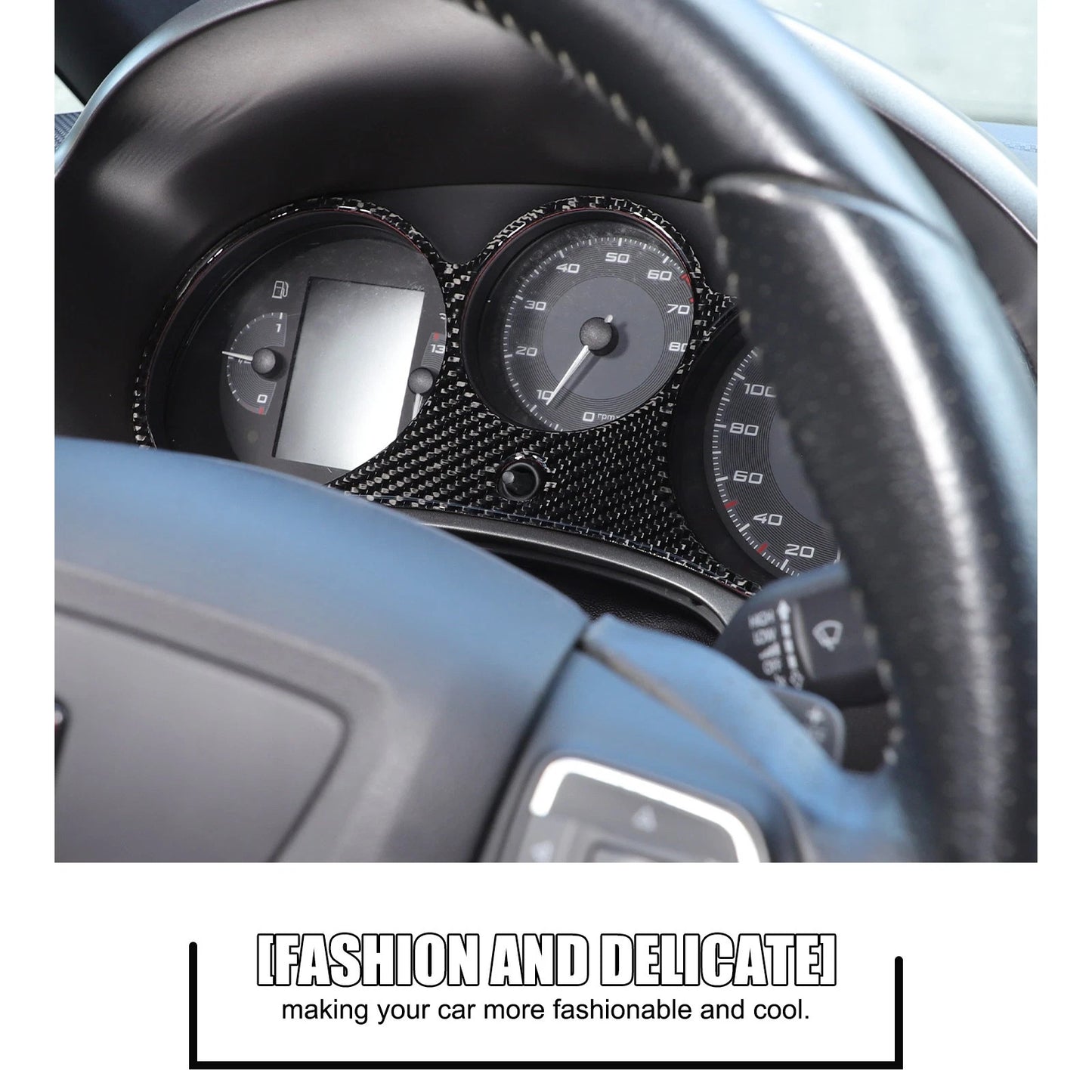 Passend für Seat Leon 2008-2012 Armaturenbrett Blende