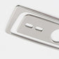 Passend für Audi Q5 2018-21 USB Blende Abdeckung Rahmen Silber