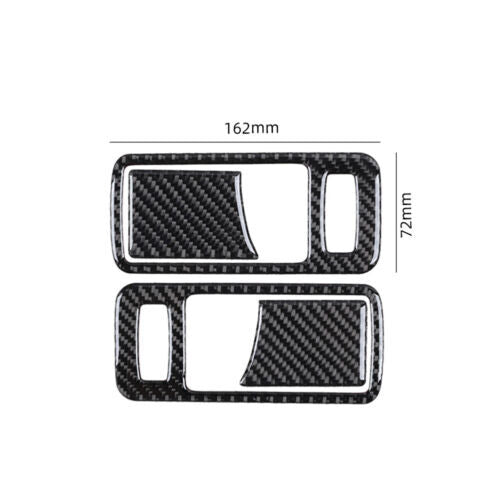 Passend für Ford Mustang 09-13 Türgriff Rahmen Blenden Abdeckung Carbon