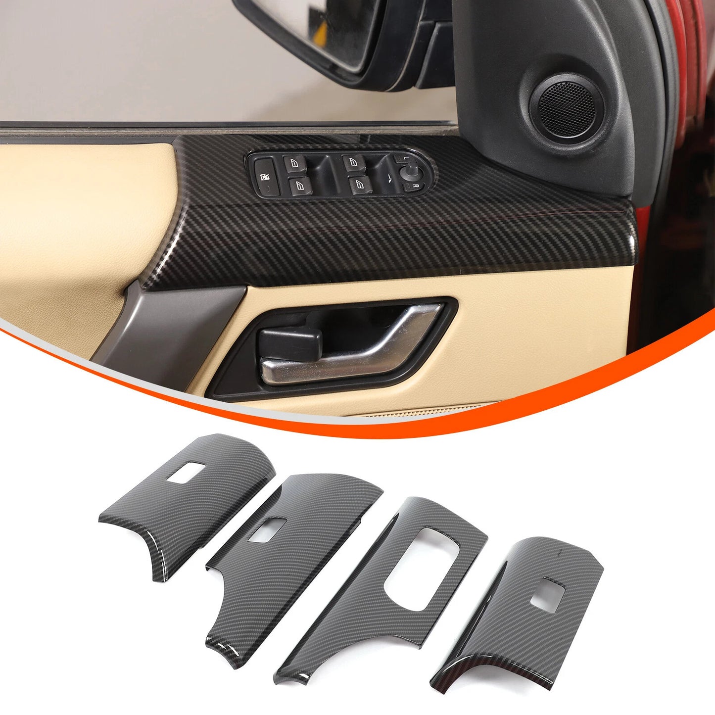 Passend für Freelander2 Lr2 2007-2015 Fensterheber Blende
