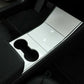 Passend für Tesla Model 3 Mittelkonsole Weiß Abdeckung Cover Rahmen Schutz