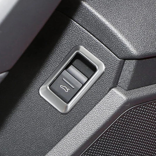 Passend für Audi A3 8Y 2021-2022 Kofferraum Taste Edelstahl Silber Blende