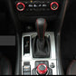 Passend für Mazda 3 Regler Lüftung 3er Set Aluminium Blende Rahmen Accessoire