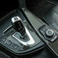 Passend für BMW 3 F30 F32 F33 F34 F36 Carbon Mittelkonsole Schaltknauf Blende