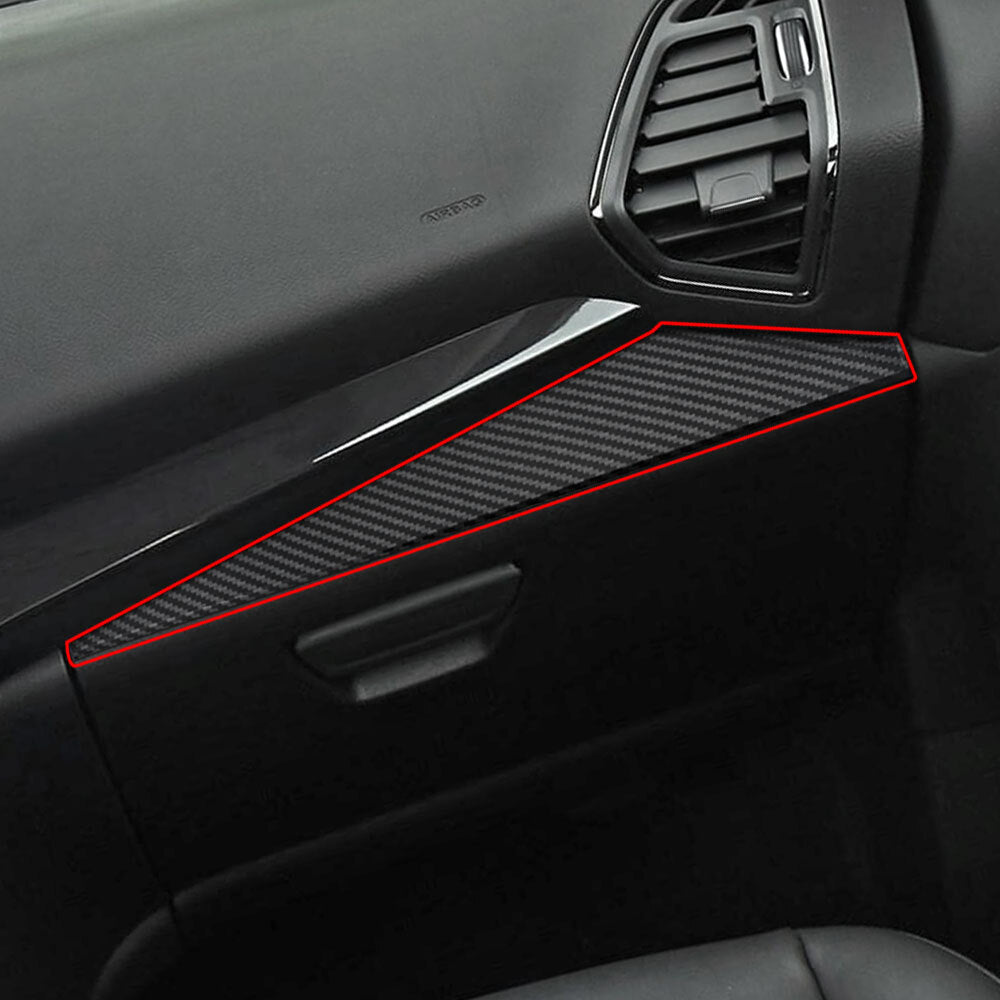 Passend für Ford Escape Kuga Armaturenbrett Blenden Abdeckung Rahmen Carbon