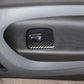 Passend für Smart Fortwo 453 Fensterheber Blenden Abdeckung Carbon