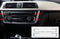 Passend für BMW 3er F30 und F31 Chromrahmen Blende Radio / DVD
