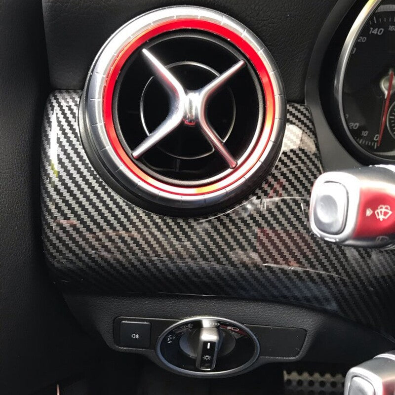 Passend für Mercedes GLA CLA A Armaturenbrett Blende Abdeckung Rahmen Carbon