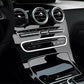 Passend für Mittelkonsole Rahmen Edelstahl Passend Für Mercedes Benz C Klasse W205 GLC x253