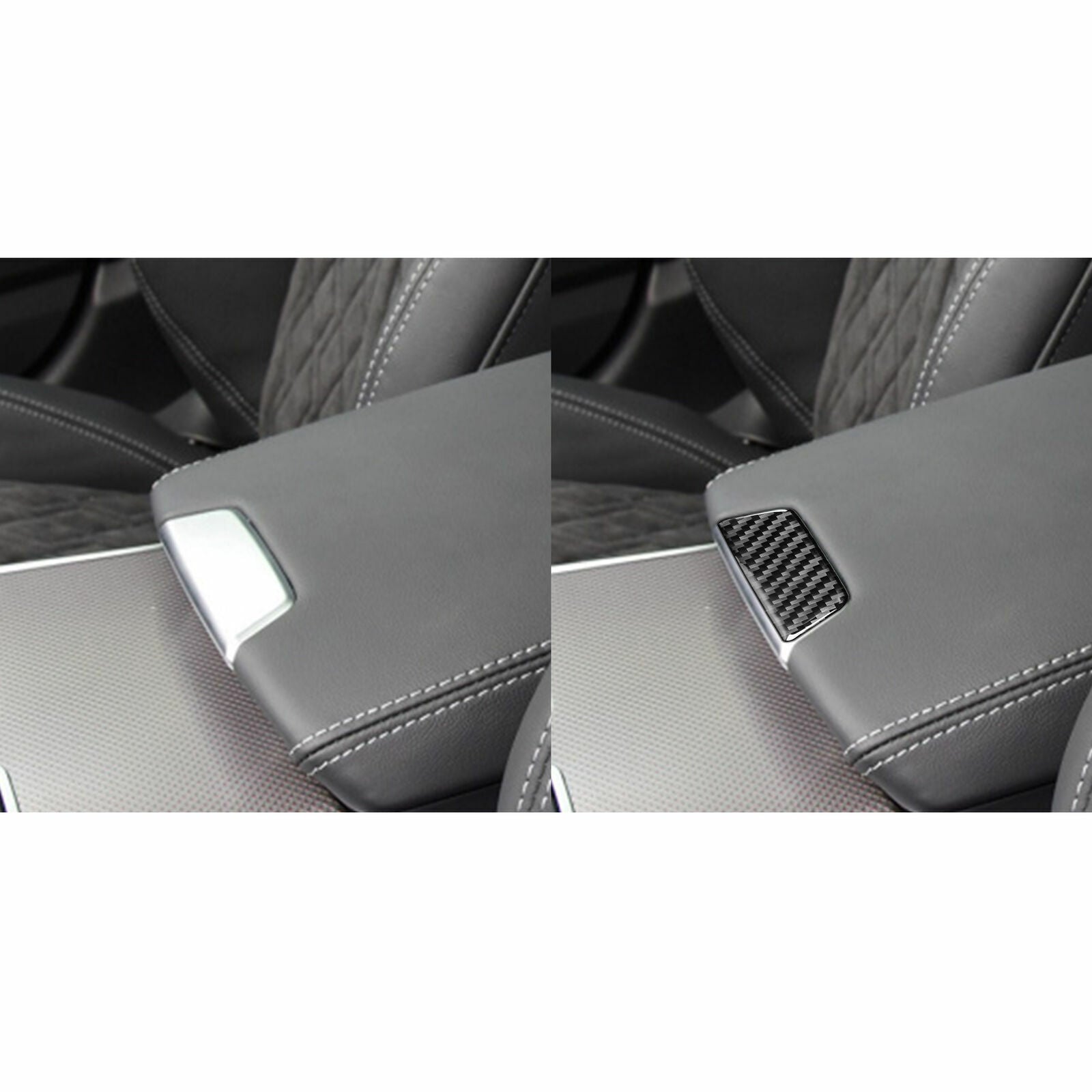 Passend für Audi A6 C8 A7 ab 2019 Armlehne Blende Rahmen Zierblende