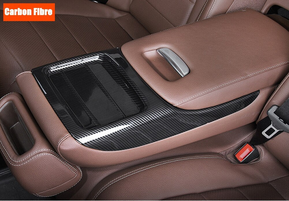Passend für Mercedes C Class W206 Mittelarmlehne Blende Abdeckung Rahmen Carbon